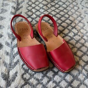 Pons sandals made in Spain.